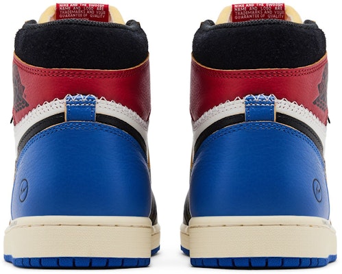 Fragment Design x Union x Jordan x Air Jordan 1 高筒復古 OG ''大學紅 皇家藍'' IO7847-002 Details for Fragment Design x Union x Jordan x Air Jordan 1 高筒復古 OG ''大學紅 皇家藍'' IO7847-002