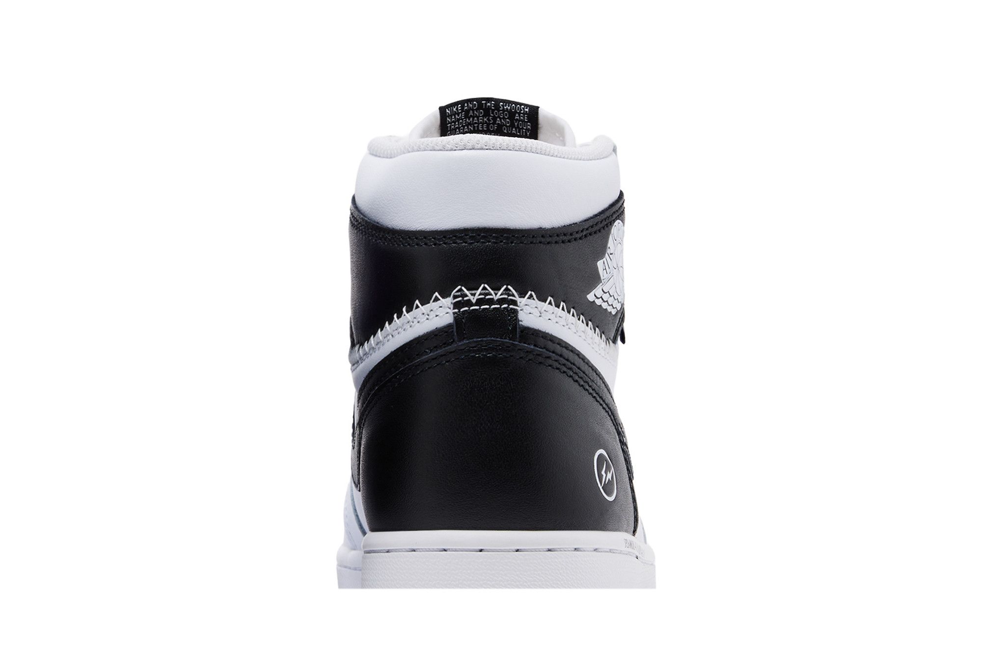 Sizing Fragment Design 聯名 Union Jordan Air Jordan 1 Retro High OG SP ''白黑'' II7282-100