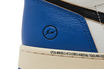 Fragment Design x Union x Jordan x Air Jordan Air 1 Retro High OG 'Varsity Red Sport Royal'
