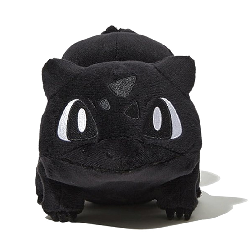 Fragment x Pokemon Bulbasaur Thunderbolt Project x Sequence Miyashita Park Plush Doll Black (M)