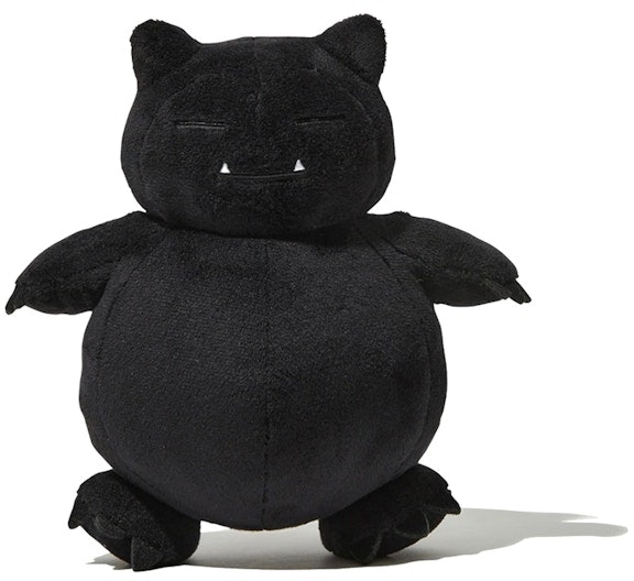 fragment-x-pokemon-snorlax-thunderbolt-project-x-sequence-miyashita-park-plush-doll-black-m