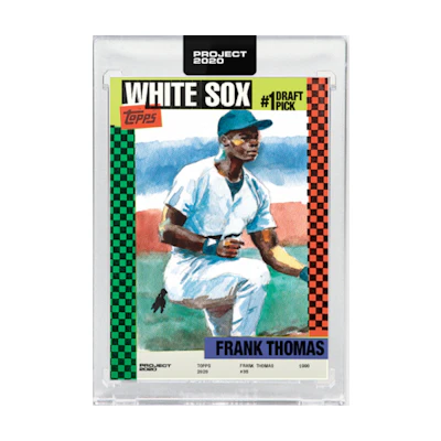 Frank Thomas 1990 Topps Project 2020 Jacob Rochester /1480 #44