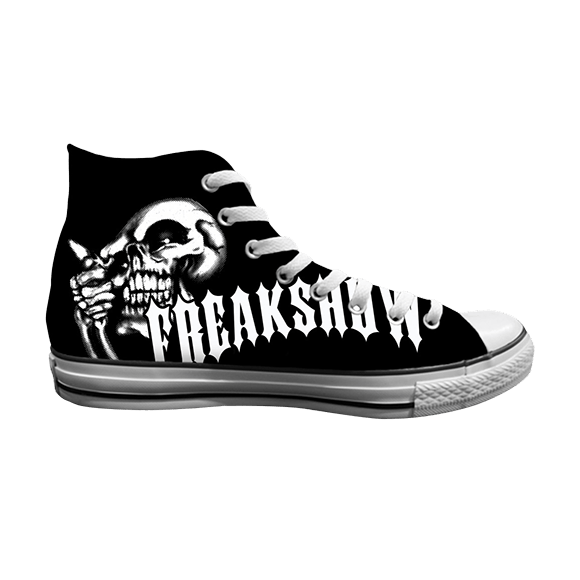 Buy Freakshow Choppers x Converse Chuck Taylor All Star Hi 'Skulls' Sneaker FREAKC