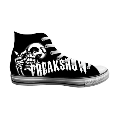 Freakshow Choppers Converse Chuck Taylor All Star Hi 'Skulls'