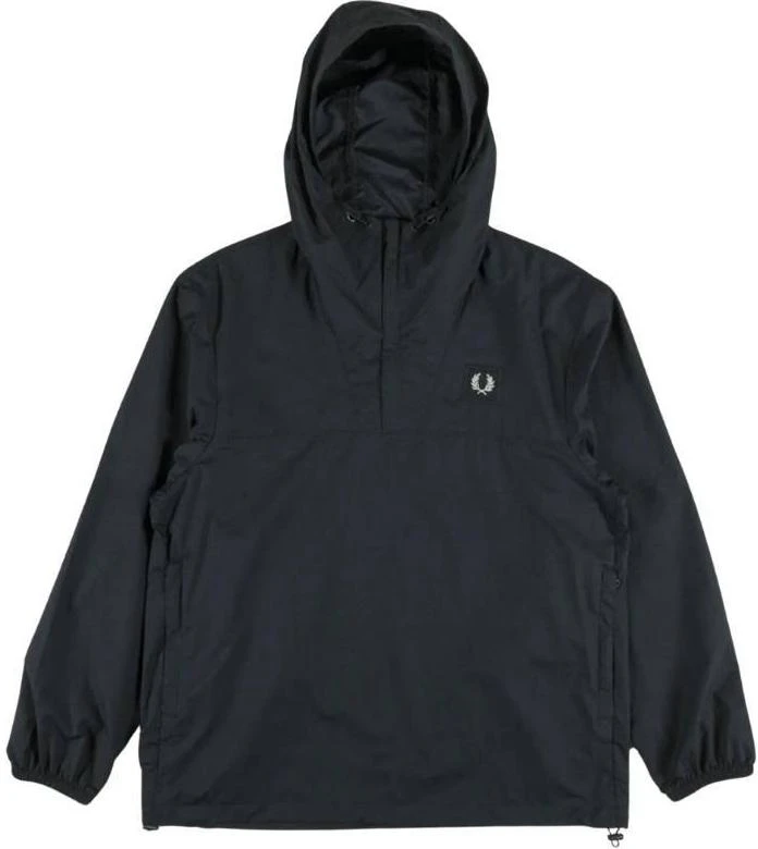 fred-perry-black-logo-hoodie-relaxed-pullover-flight-jacket-j6512-q20