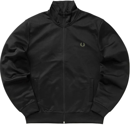 Chaqueta Negra Fred Perry Ajuste Suelto con Cremallera y Cuello Alto. J6000-W90 Buy Chaqueta Negra Fred Perry Ajuste Suelto con Cremallera y Cuello Alto. J6000-W90