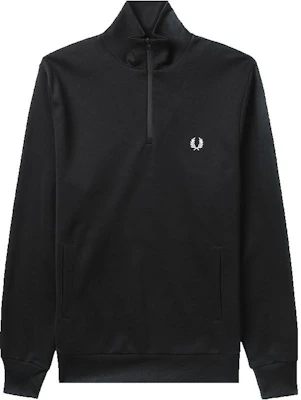 FRED PERRY Jaket Hitam Longgar Lengan Panjang Kerah Standar Pullover FPXJKJ5554XMK Buy FRED PERRY Jaket Hitam Longgar Lengan Panjang Kerah Standar Pullover FPXJKJ5554XMK
