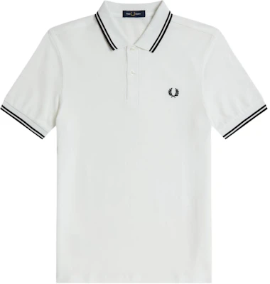 FRED PERRY 经典刺绣标志POLO衫 - 白色 M3600-200 Buy FRED PERRY 经典刺绣标志POLO衫 - 白色 M3600-200