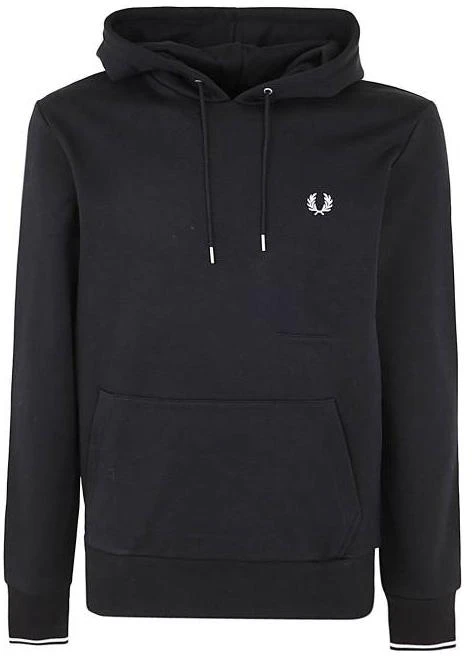 fred-perry-fw-22-logo-embroidered-drawstring-hoodie-black-m2643091102