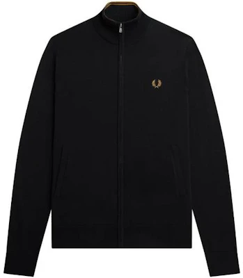 FRED PERRY FW23 Chaqueta Casual Negra con Cremallera Color Sólido FPK453447184 Buy FRED PERRY FW23 Chaqueta Casual Negra con Cremallera Color Sólido FPK453447184