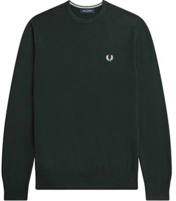 FRED PERRY FW23 Sweatshirt Hijau Logo Bordir Warna Solid FPK960147Q20 Buy FRED PERRY FW23 Sweatshirt Hijau Logo Bordir Warna Solid FPK960147Q20
