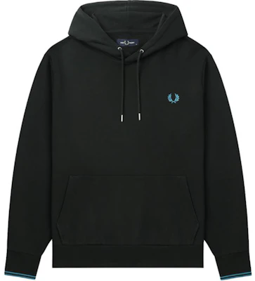 FRED PERRY FW24 Hoodie Pria Hitam Loose Fit Pullover M2643-GRX Buy FRED PERRY FW24 Hoodie Pria Hitam Loose Fit Pullover M2643-GRX