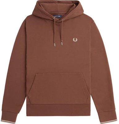 FRED PERRY FW24 Hoodie Coklat Oversized Pria Lengan Panjang M2643-BWX Buy FRED PERRY FW24 Hoodie Coklat Oversized Pria Lengan Panjang M2643-BWX