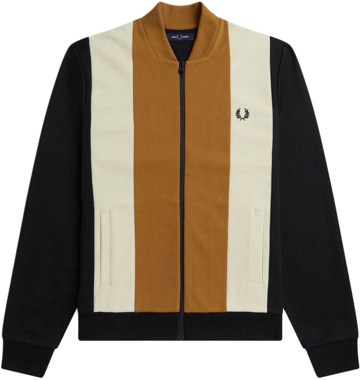 fred-perry-laurel-logo-patch-baseball-collar-zip-jacket-men-multicolor-jacket-m7854