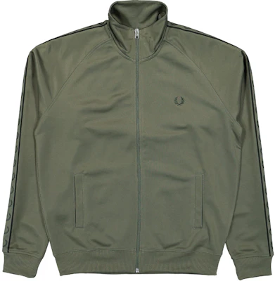 FRED PERRY Chaqueta Deportiva Verde con Cremallera y Corona de Laurel J5557-W49 Buy FRED PERRY Chaqueta Deportiva Verde con Cremallera y Corona de Laurel J5557-W49