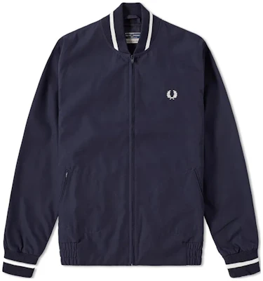 FRED PERRY 海军蓝高领拉链外套带印花logo. J3174-635 Buy FRED PERRY 海军蓝高领拉链外套带印花logo. J3174-635