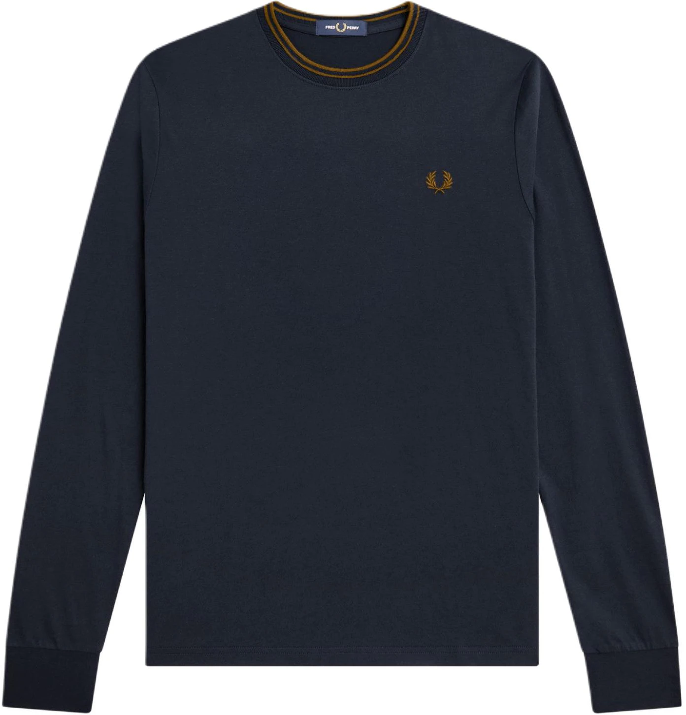 fred-perry-plain-crewneck-embroidered-long-sleeve-sweatshirt-navy-blue-m9602-m68