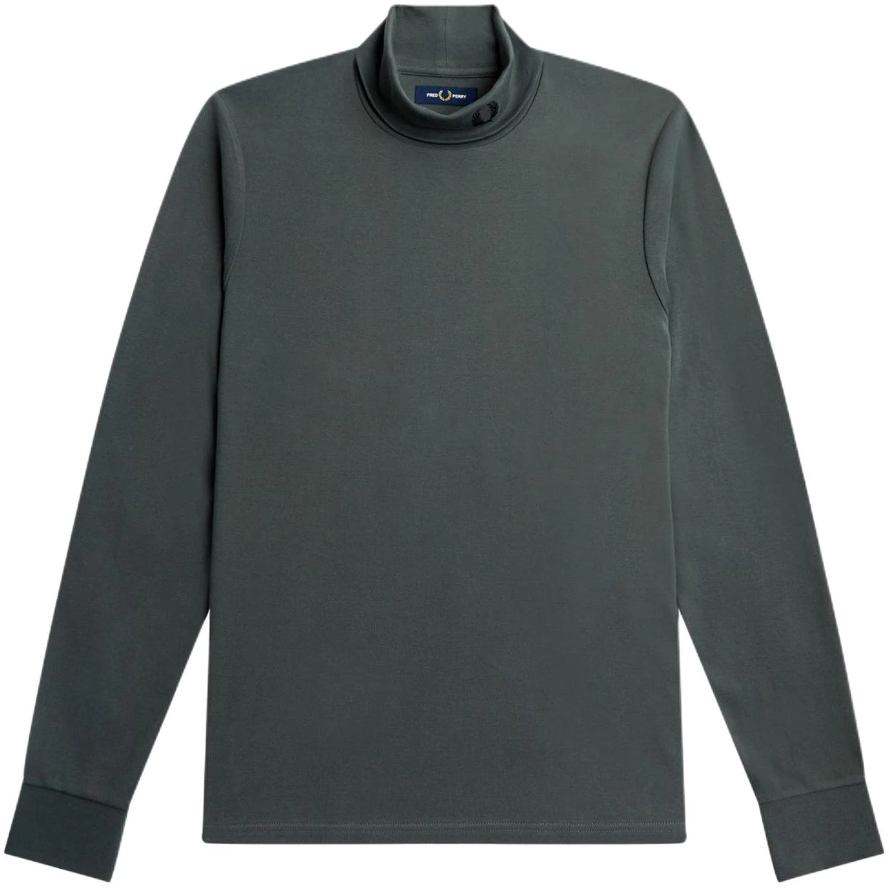 fred-perry-roll-neck-long-sleeve-sweatshirt-green-logo-pullover-m1643-638