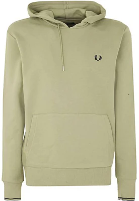 FRED PERRY SS22 Hoodie Hijau Logo Solid dengan Tali Serut untuk Pria M2643P05 Buy FRED PERRY SS22 Hoodie Hijau Logo Solid dengan Tali Serut untuk Pria M2643P05