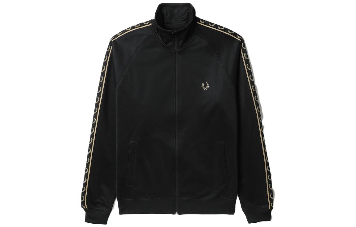 FRED PERRY SS23 Logo Casual Stand Collar Jacket FPXJKJ5557XMK