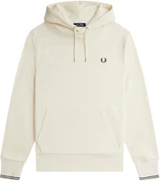FRED PERRY Tipped Hooded Sweatshirt Men’s Off-White Logo Pullover Hoodie M2643-U09 FRED PERRY Tipped Hooded Sweatshirt Men’s Off-White Logo Pullover Hoodie M2643-U09