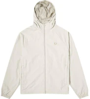 FRED PERRY White Plain Zip-Up Hoodie Jacket J7902-P04 FRED PERRY White Plain Zip-Up Hoodie Jacket J7902-P04