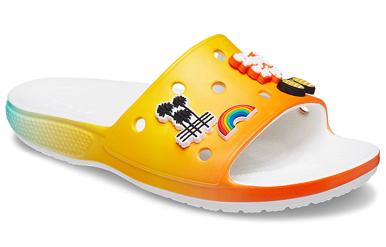 Lookbook 自由輕便 x Crocs 經典涼拖鞋 '夕陽' 207672-90H
