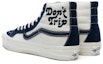 Shop Free & Easy x Vans OG Sk8-Hi LX 'Don't Trip - Dress Blues' Sepatu Sneakers VN0A4BVB0BD