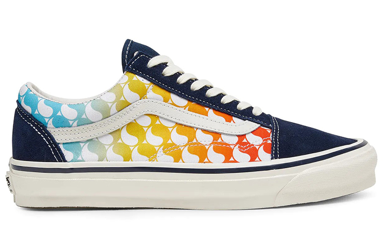 Order Free & Easy x Vans Old Skool 'Yin Yang Dress Blues' Lelaki Perempuan VN0A4P3X0BF
