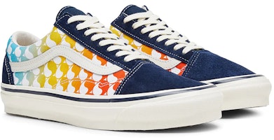 프리앤이지 x 반스 올드스쿨 "음양 드레스 블루스" VN0A4P3X0BF Lookbook 프리앤이지 x 반스 올드스쿨 "음양 드레스 블루스" VN0A4P3X0BF