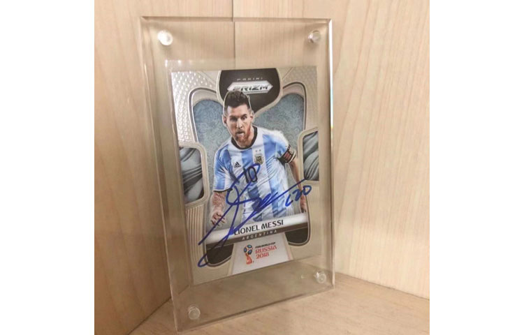 Buy Free Trade Auction [Limited Edition] Lionel Messi Autographed Russia World Cup Player Card 6.3x8.85cm FTZAU22Q1184