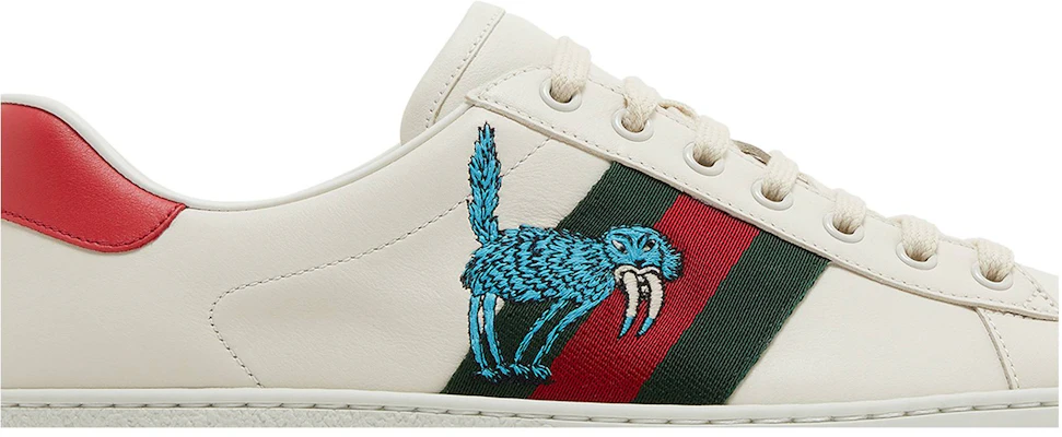 Freya Hartas x Gucci Ace 'Makhluk Mitos - Putih' 659219-1XG60-9180 Order Freya Hartas x Gucci Ace 'Makhluk Mitos - Putih' 659219-1XG60-9180