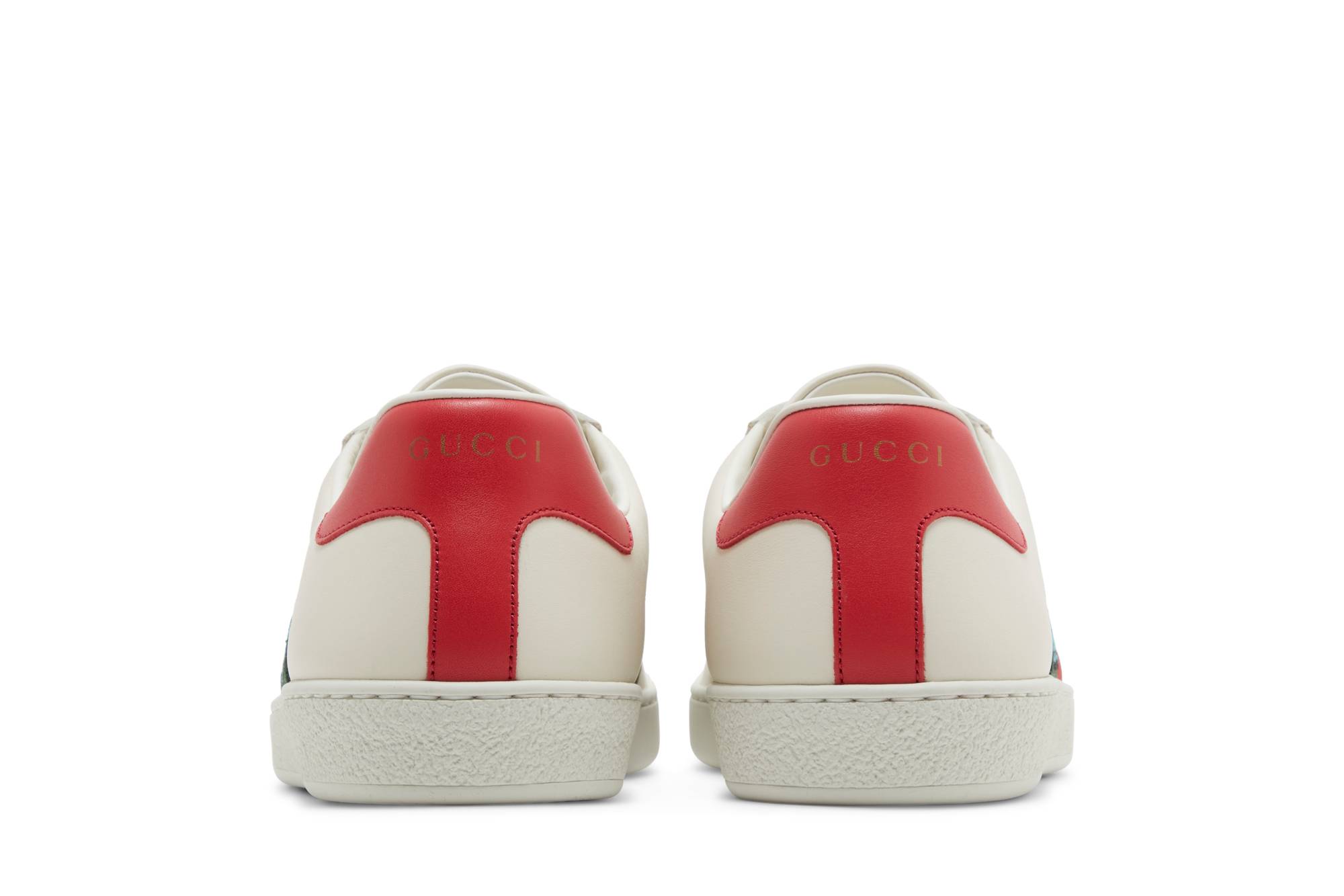 Details for GUCCI古馳 ACE Freya Hartas印花 簡約休閒 時尚板鞋 男款 白綠紅