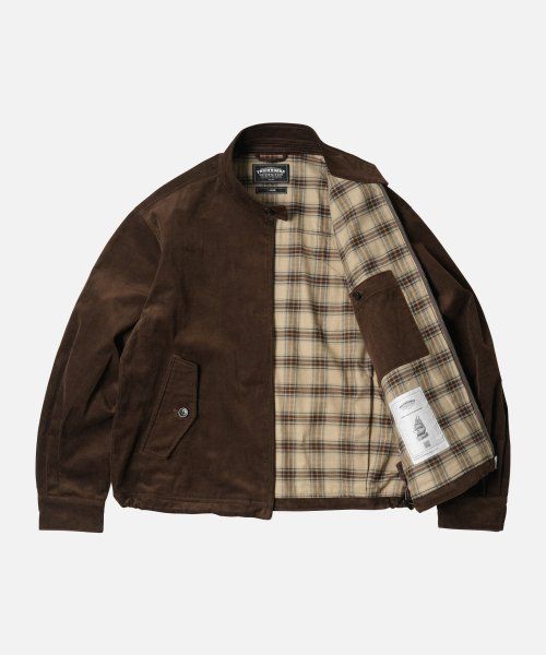 Order Frizmworks Corduroy Buddy Harrington Jacket - Brown FZW2024FWOT053