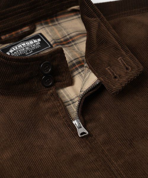 Purchase Frizmworks Corduroy Buddy Harrington Jacket - Brown FZW2024FWOT053