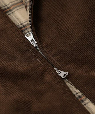 Frizmworks Corduroy Buddy Harrington Jacket - Brown FZW2024FWOT053 Details for Frizmworks Corduroy Buddy Harrington Jacket - Brown FZW2024FWOT053