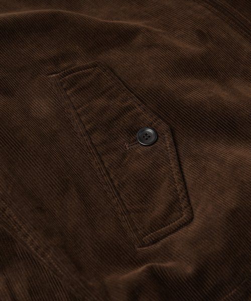 Sizing Frizmworks Corduroy Buddy Harrington Jacket - Brown FZW2024FWOT053
