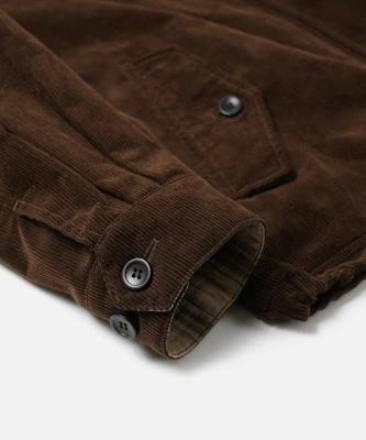 Frizmworks Corduroy Buddy Harrington Jacket - Brown FZW2024FWOT053 Cheap Frizmworks Corduroy Buddy Harrington Jacket - Brown FZW2024FWOT053