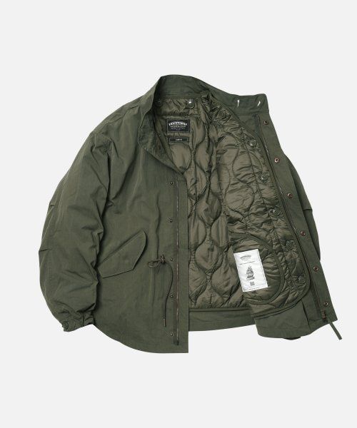 Lookbook Frizmworks Oscar Fishtail Jacket 003 - Olive Green FZW2024FWOT044