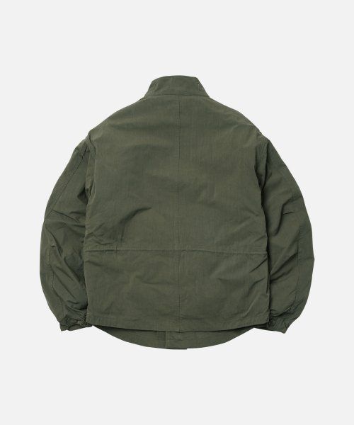 Shop Frizmworks Oscar Fishtail Jacket 003 - Olive Green FZW2024FWOT044