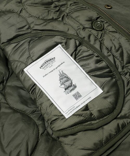 Cheap Frizmworks Oscar Fishtail Jacket 003 - Olive Green FZW2024FWOT044
