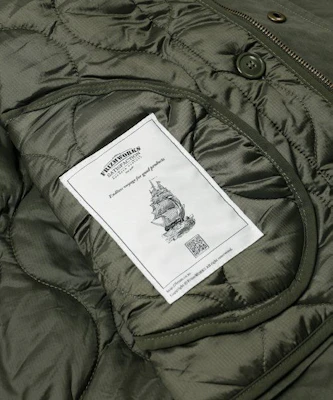 Frizmworks Oscar Fishtail Jacket 003 - Olive Green FZW2024FWOT044 Cheap Frizmworks Oscar Fishtail Jacket 003 - Olive Green FZW2024FWOT044