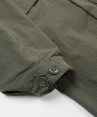 FRIZMWORKS Vincent M1965 Fishtail Parka 004 Jaket Hijau Zaitun FZW2024FWOT025 Cheap FRIZMWORKS Vincent M1965 Fishtail Parka 004 Jaket Hijau Zaitun FZW2024FWOT025