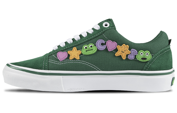 Buy Frog Skateboards x Vans Old Skool 滑板 休閒 低幫 板鞋 男女同款 綠色