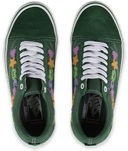 Frog Skateboards x Vans Old Skool 滑板 休閒 低幫 板鞋 男女同款 綠色 Shop Frog Skateboards x Vans Old Skool 滑板 休閒 低幫 板鞋 男女同款 綠色