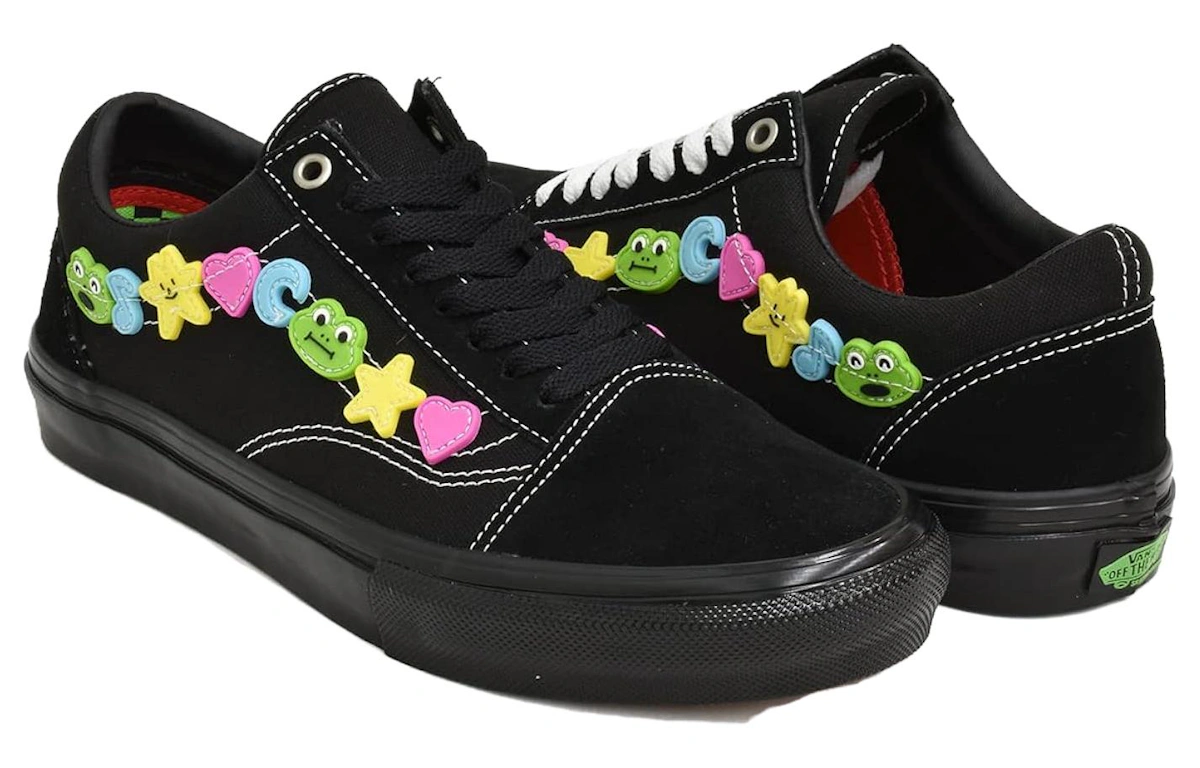 Frog Skateboards x Vans Skate Old Skool 'Black'