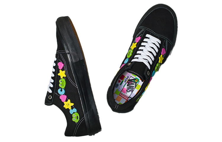 Shop 青蛙滑板 x Vans 滑板 Old Skool '黑色' VN0A5HF33LT