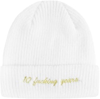 Beanie Putih 10 Tahun Logo FTP Order Beanie Putih 10 Tahun Logo FTP