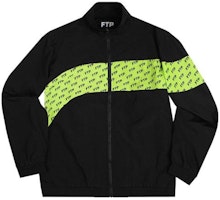 FTP Allover Panel Track Jacket Black FTP Allover Panel Track Jacket Black