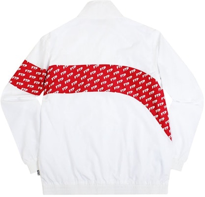 FTP Allover Panel Track Jacket White Order FTP Allover Panel Track Jacket White
